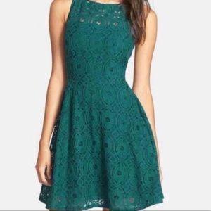 BB Dakota Green lace dress